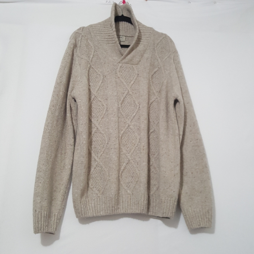 Luca Nobili chunky wool blend oatmeal sweater